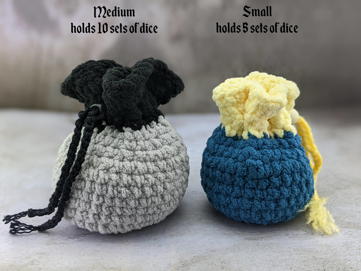 Dice bag crochet online