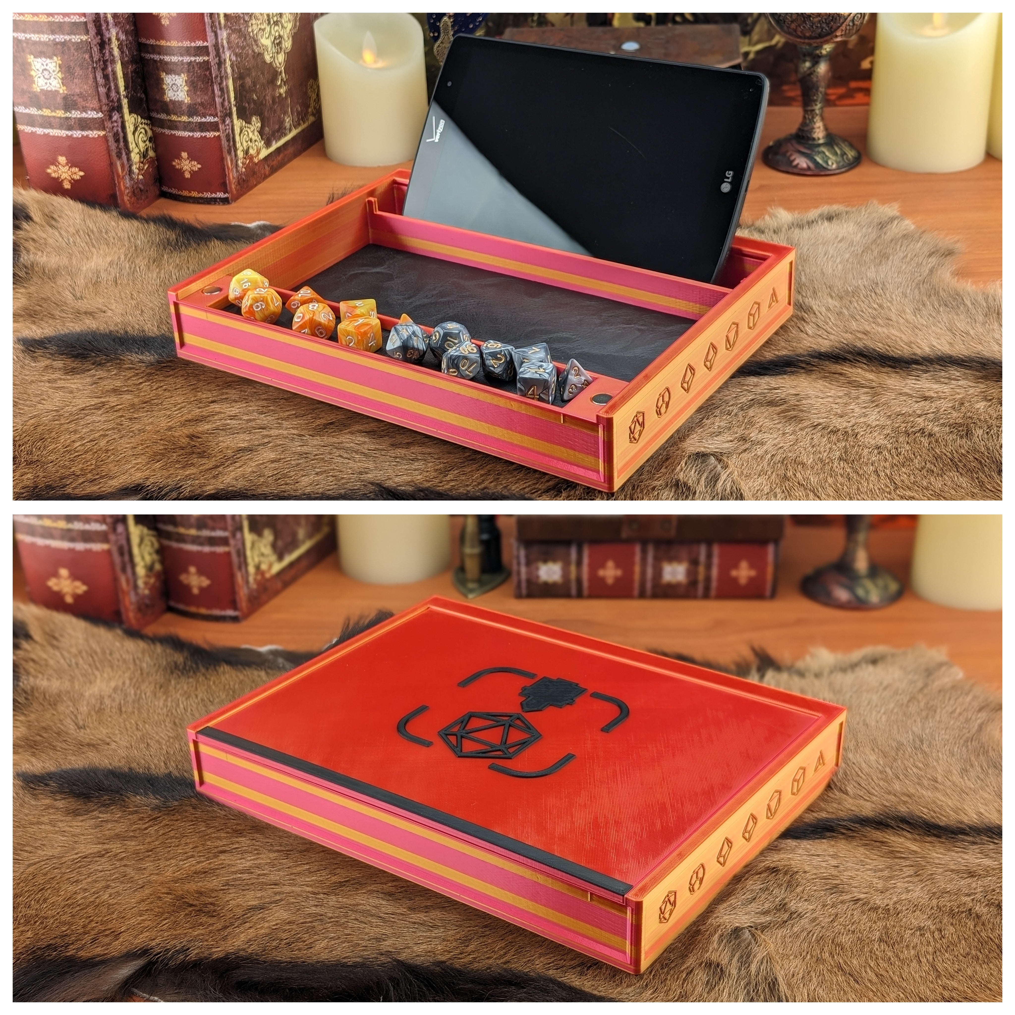 Dice Tray w/ Magnetic Lid