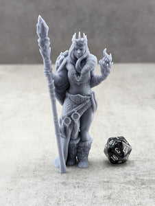 Frost Giant - Female w/ Crown | TTRPG Miniature