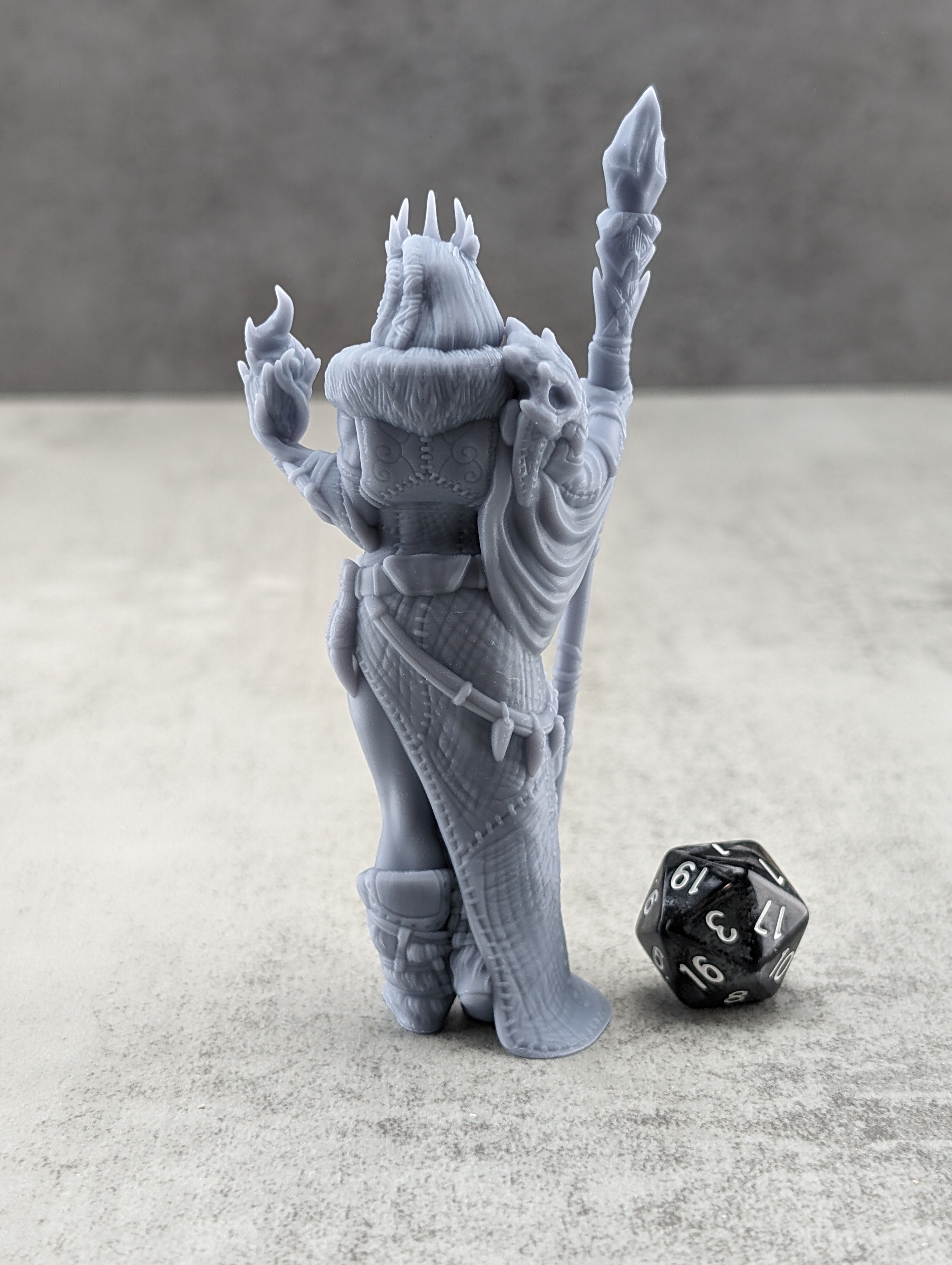 Frost Giant - Female w/ Crown | TTRPG Miniature