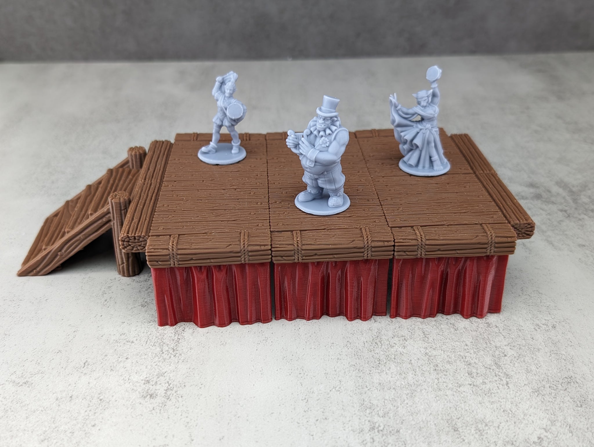 DrakenStone Large store Catacombs; 3D stackable terrain for tabletop rpg games