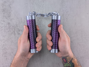 Dice Holding Nunchucks