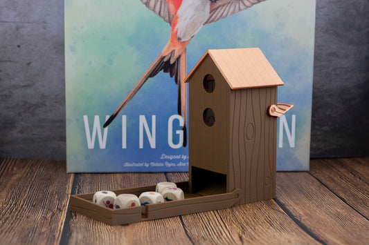 Wingspan Birdfeeder Dice Tower (STL Download)