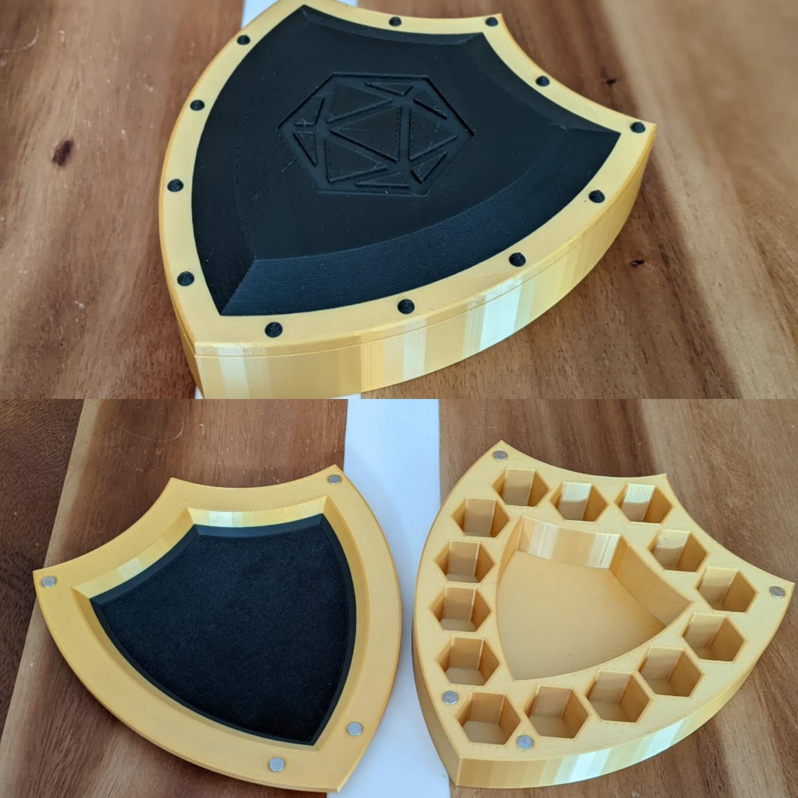 Dice Holding Shield (STL Download)