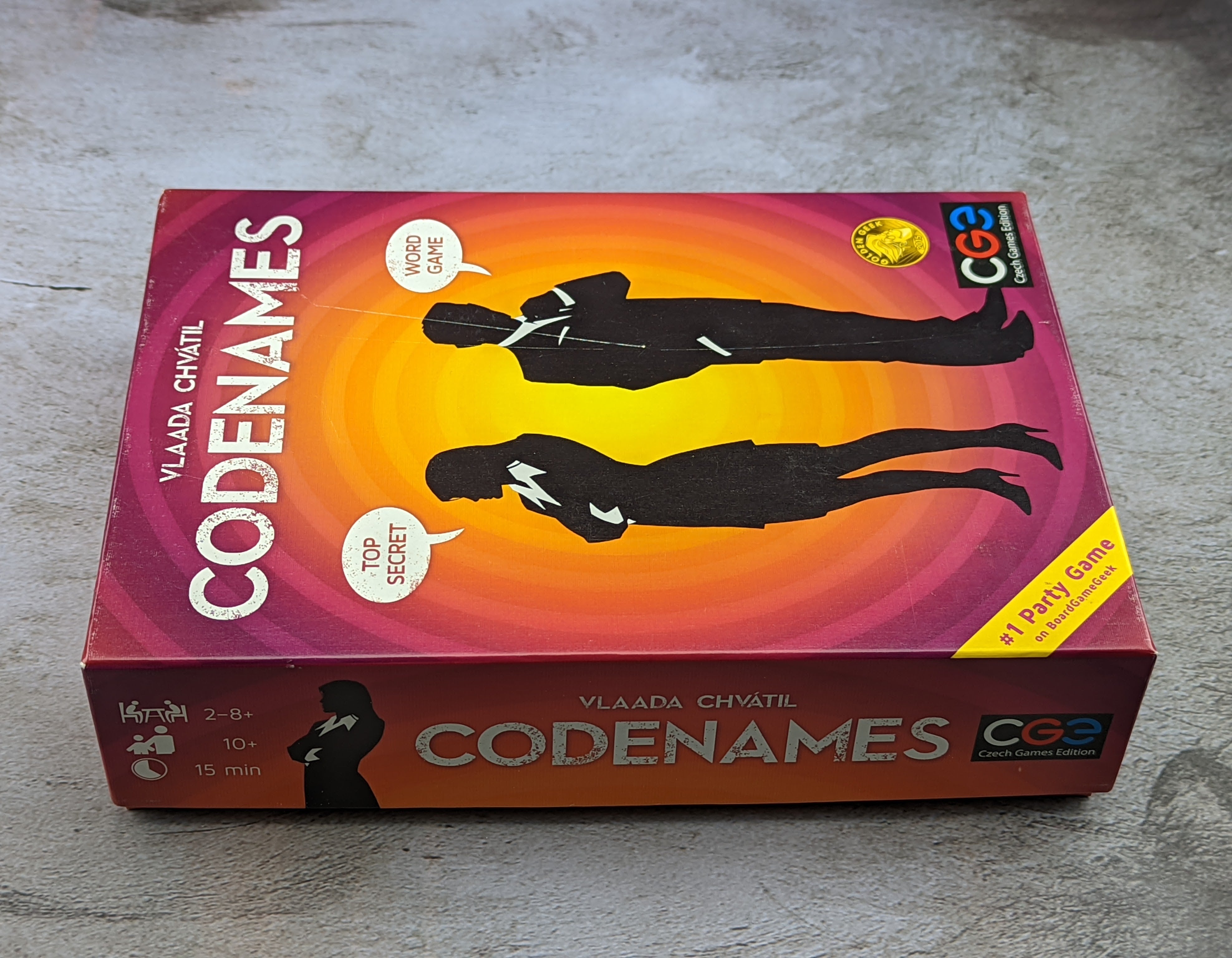 Codenames Game Board 