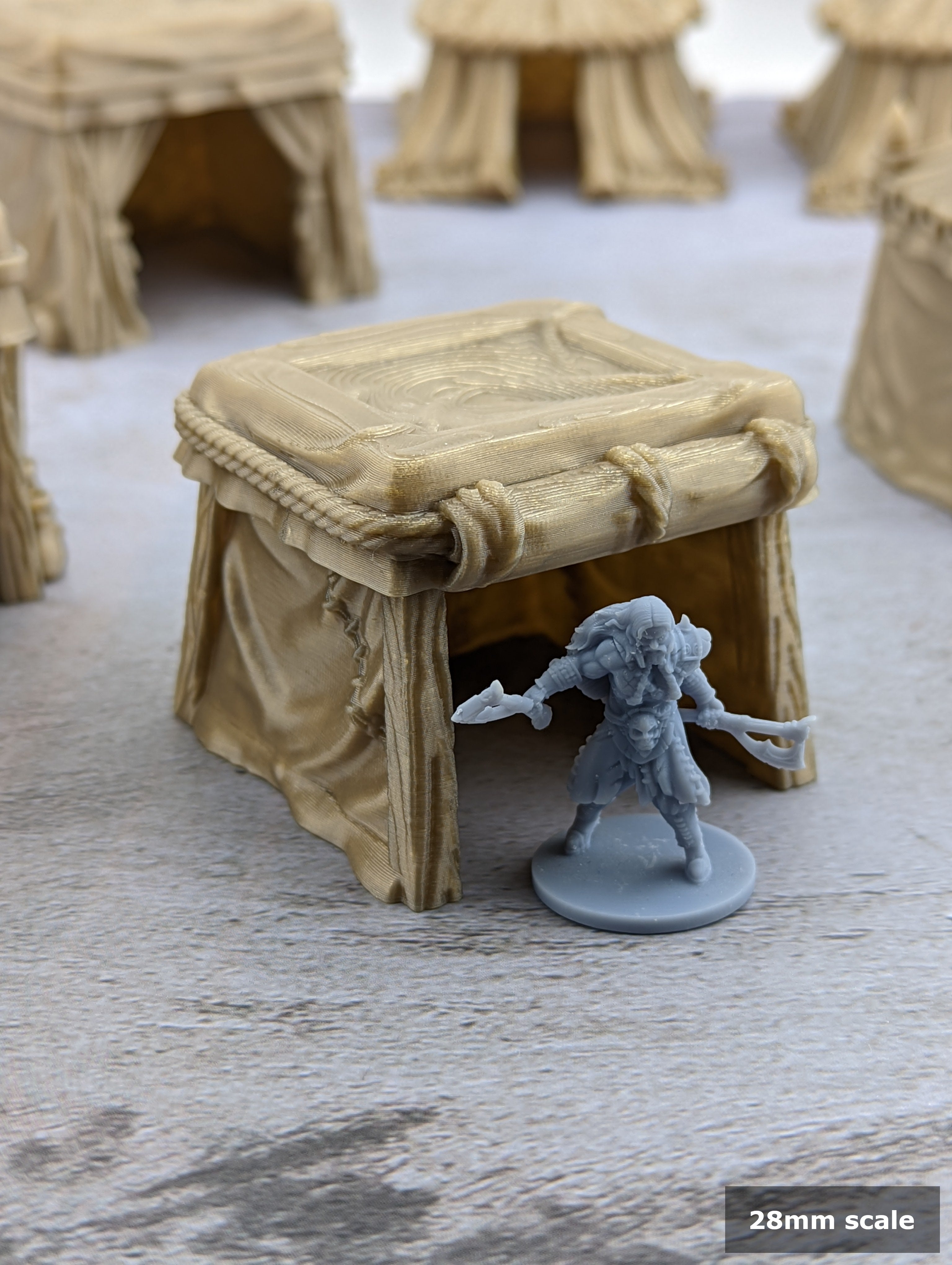 Small Tent (Variant B) Terrain - Empire of Scorching Sands