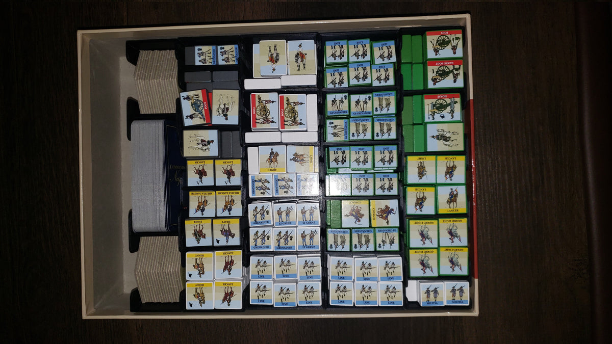 Command Color Collection Commands & Colors Organizer: board game storage solutions