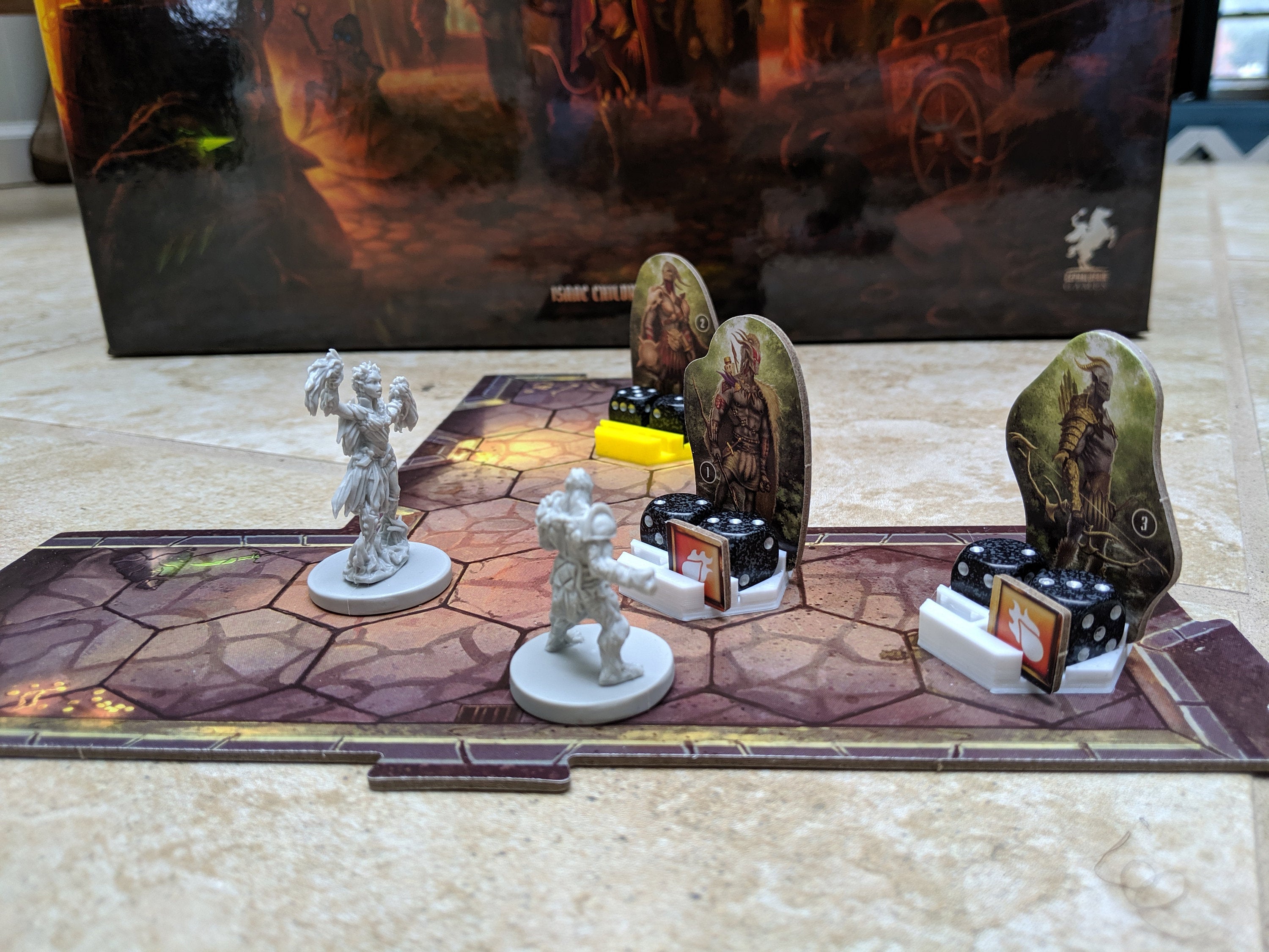 3d print gloomhaven monsters Gloomhaven Monster Hex Bases: STL Download for 3D Printing
