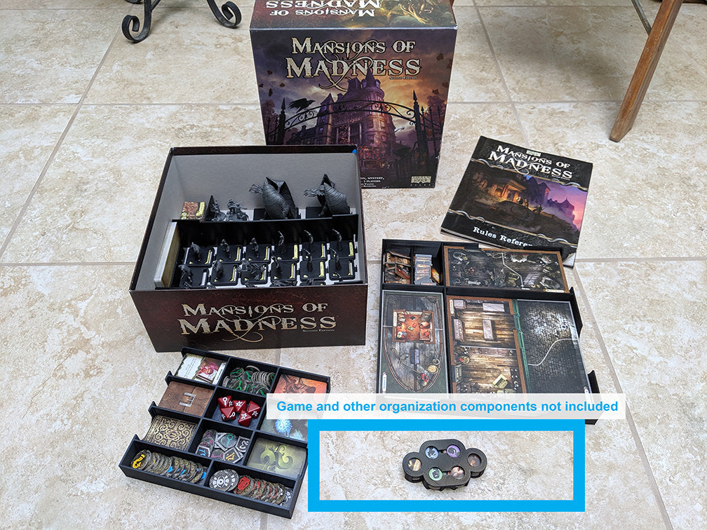 Mansions of Madness 2nd Edition NPC Token Organizer (STL Download)
