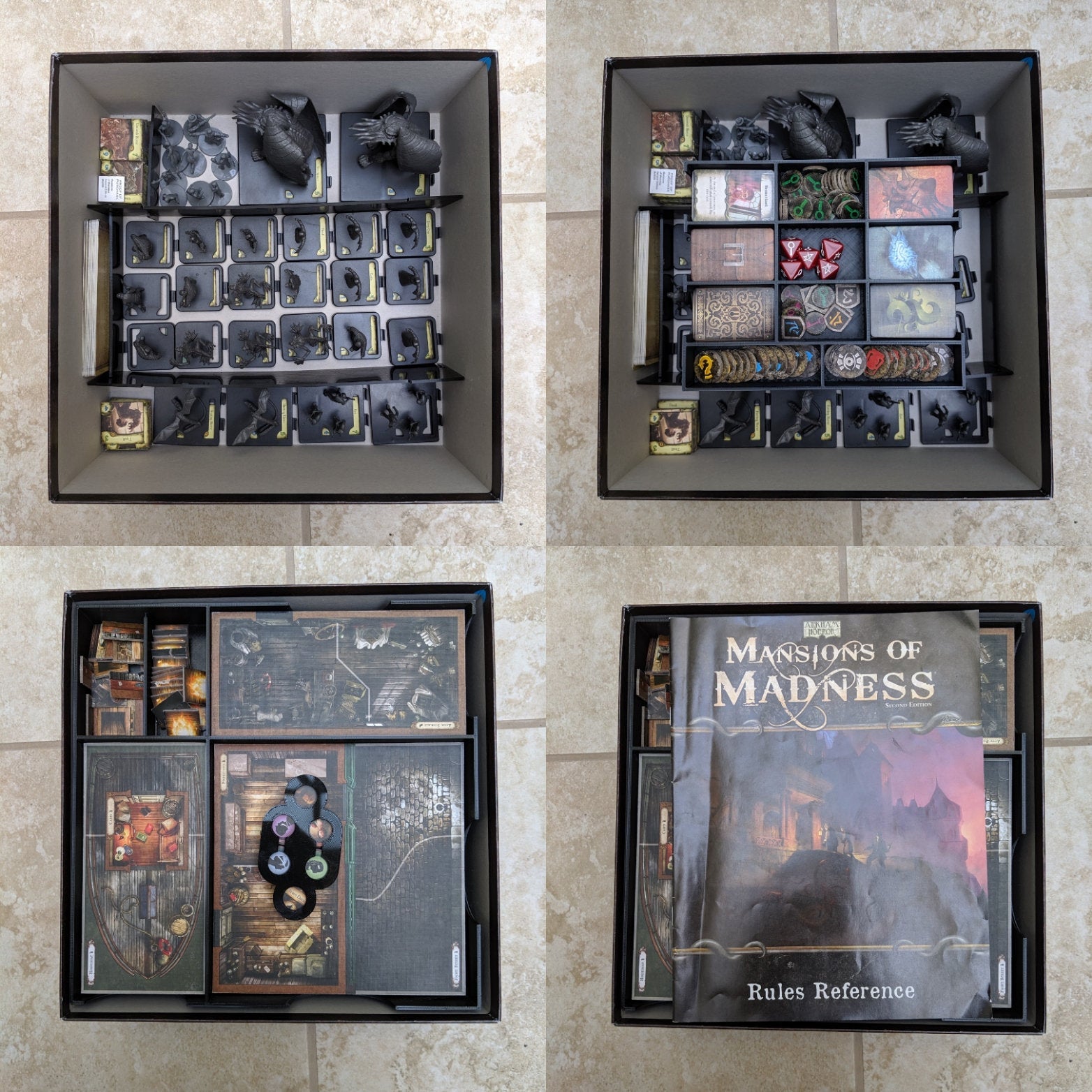 Mansions of Madness 2nd Edition Complete Game Organizer