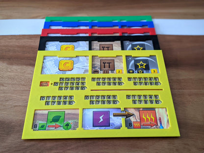 Terraforming Mars Player Board Overlays / Frames (STL Download)